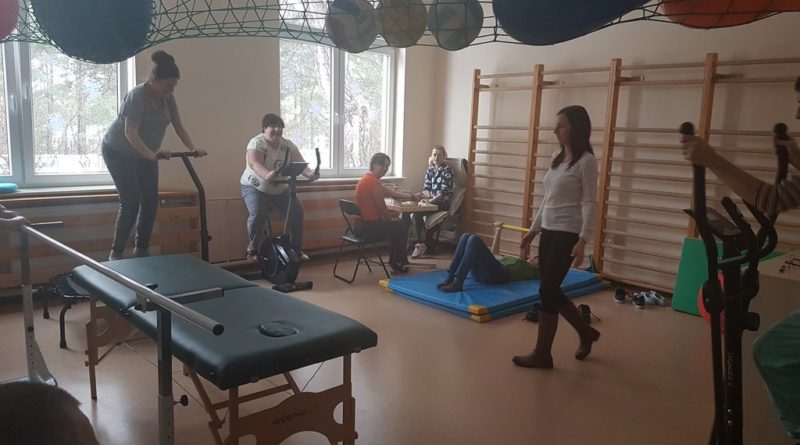Sala ćwiczeniowa - zajęcia z fizjoterapeutą