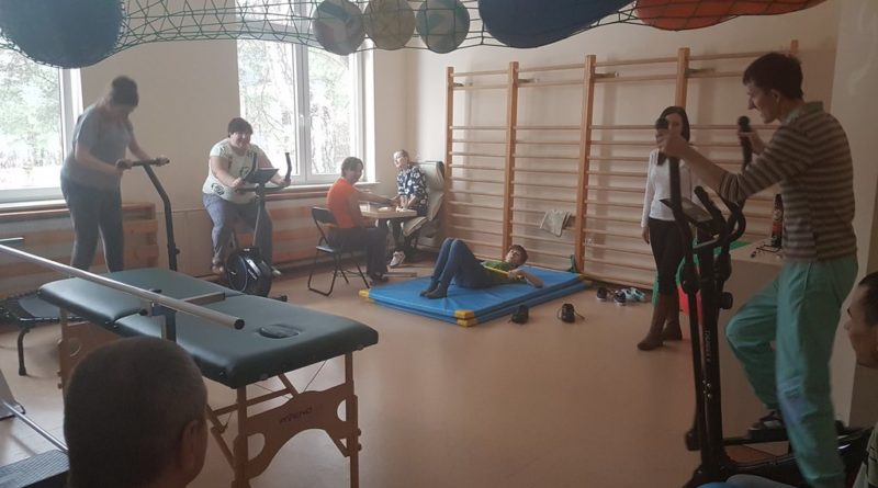 Sala ćwiczeniowa - zajęcia z fizjoterapeutą